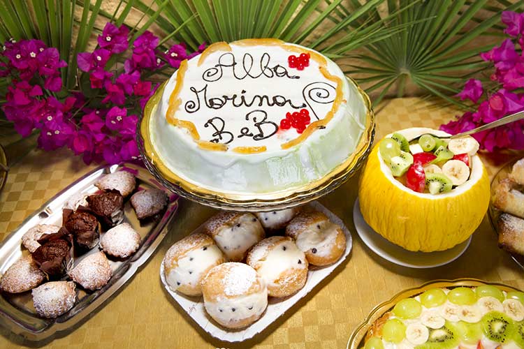 La colazione - Bed and breakfast Alba Marina